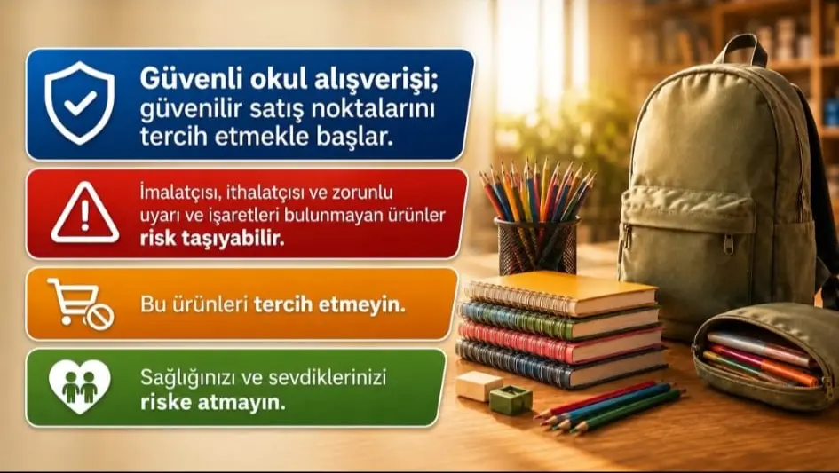Okul Alışverişlerinde Güvenli Ürün Denetimi